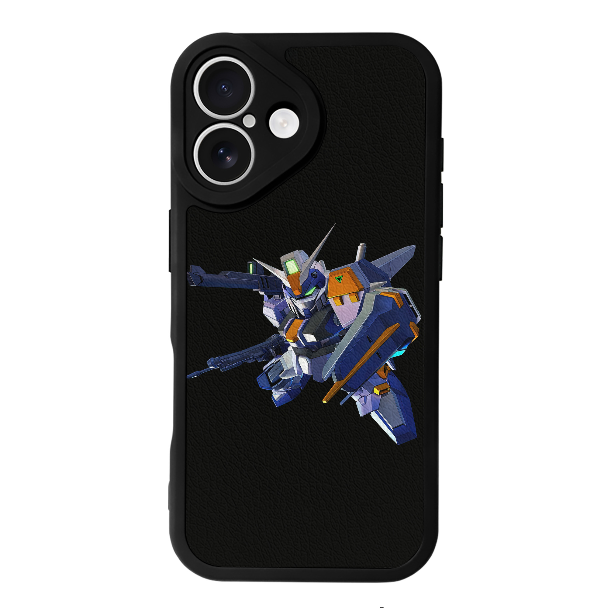 （画像用） 機動戦士ガンダム Mobile Suit Gundam 【iPhone 16シリーズ対応】シリコンスマホケース（レザー調） 材質：シリコン